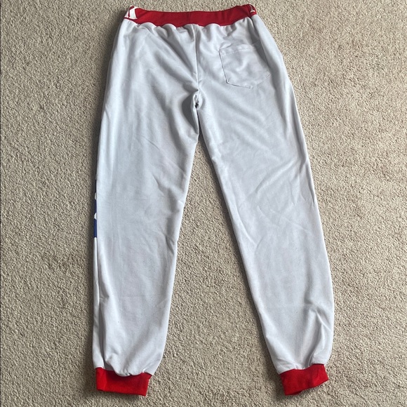 New York Patriotic Jogger Pants - Red, White, and Blue - Picture 5 of 5